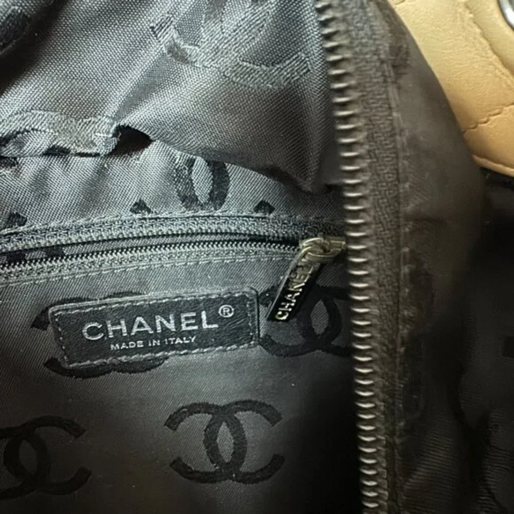Chanel Ligne Cambon Lambskin Quilted Bag - Picture 13 of 16